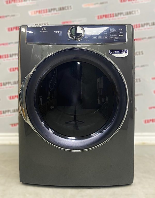 Open Box Electrolux 27” Electric Stackable Dryer ELFE763CAT0 For Sale