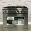 Open Box Forno 36” Freestanding Gas Stove FFSGS6244 36 For Sale (1)