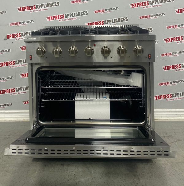 Open Box Forno 36” Freestanding Gas Stove FFSGS6244-36 For Sale