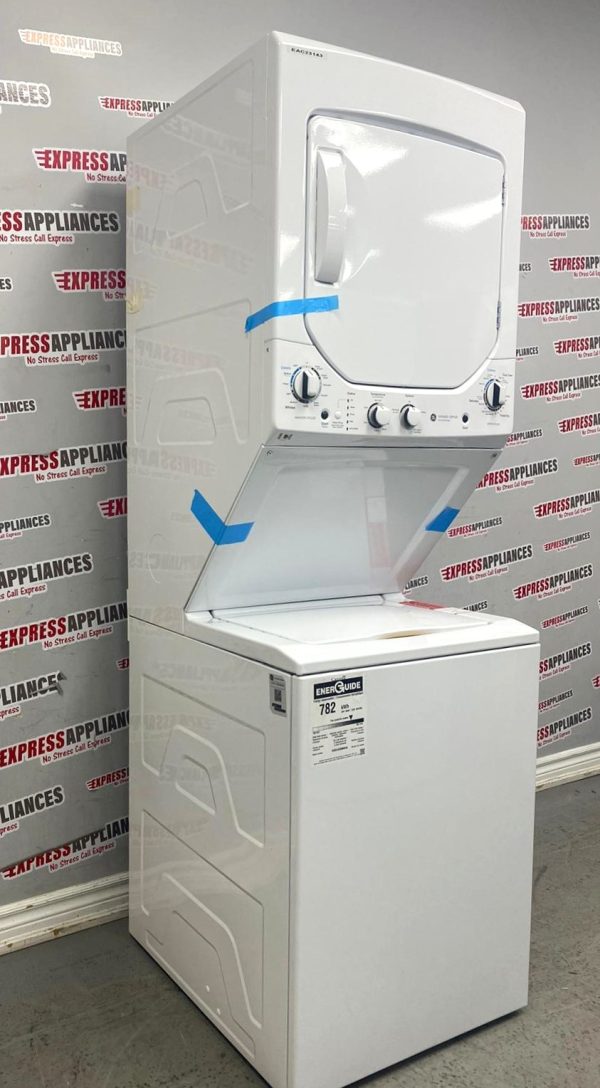 Open Box GE 24” Laundry Centre Washer and Dryer GUD24ESMM1WW For Sale