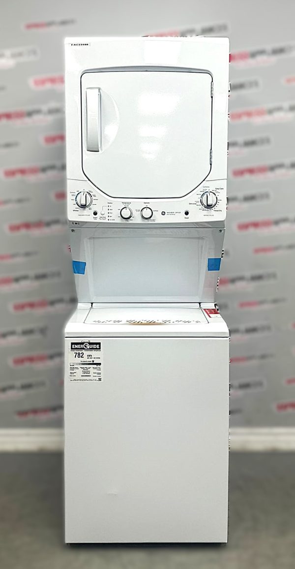 Open Box GE 24” Laundry Centre Washer and Dryer GUD24ESMM1WW SKU: EAC23558 For Sale