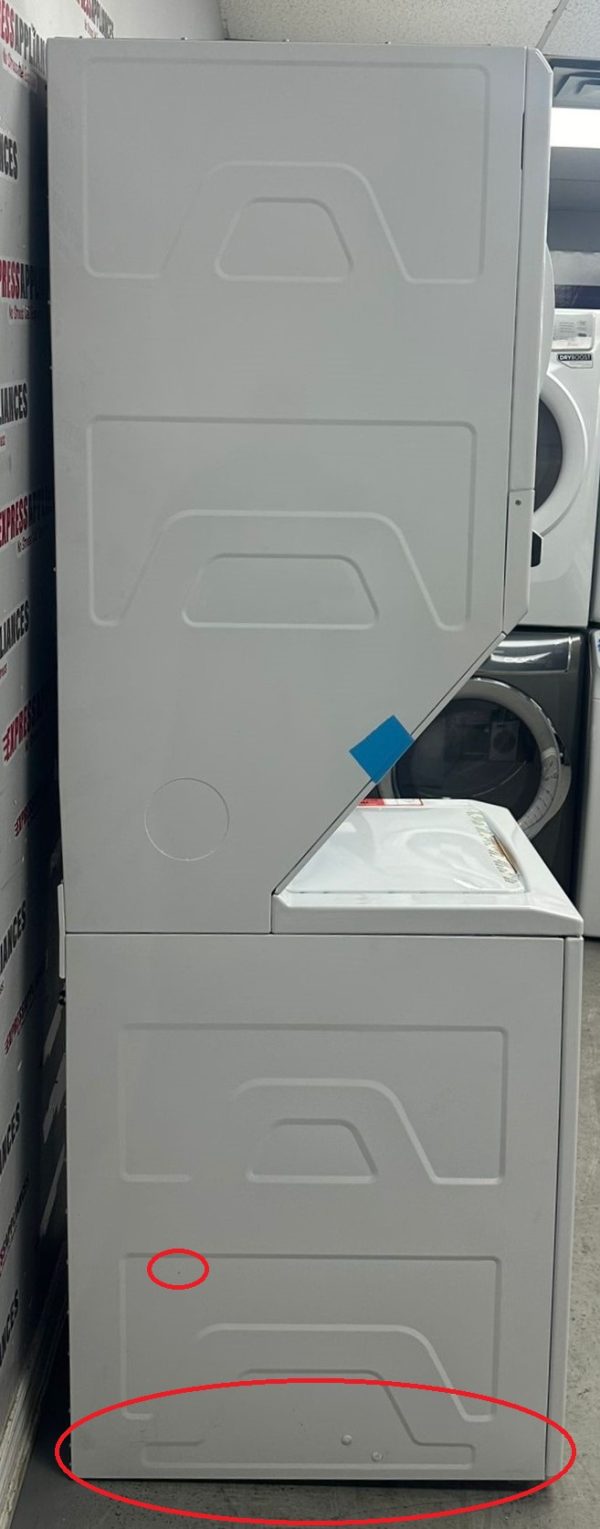 Open Box GE 24” Laundry Centre Washer and Dryer GUD24ESMM1WW SKU: EAC23558 For Sale