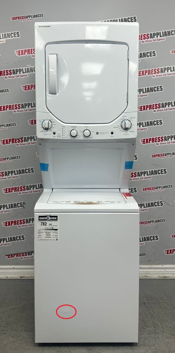 Open Box GE 24” Laundry Centre Washer and Dryer GUD24ESMM1WW SKU: EAC23558 For Sale