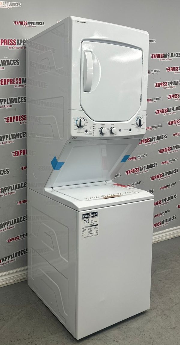 Open Box GE 24” Laundry Centre Washer and Dryer GUD24ESMM1WW SKU: EAC23558 For Sale