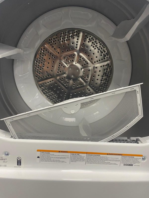 Open Box GE 27” Electric Dryer GTX33EBMR0WS For Sale