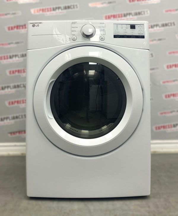 Open Box LG 27” Electric Dryer DLE3400W For Sale