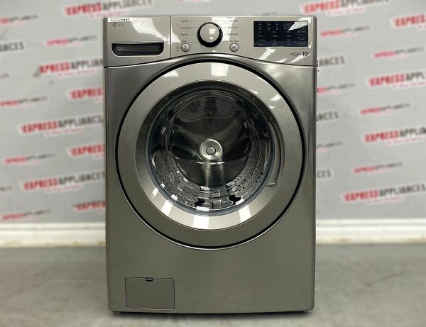 Open Box LG 27” Front Load Washing Machine WM3400CV For Sale