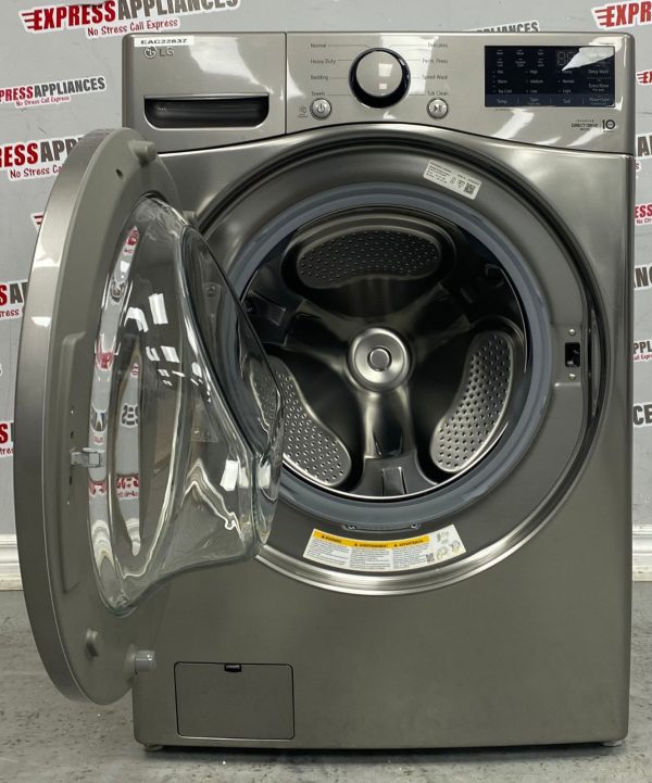 Open Box LG 27” Front Load Washing Machine WM3400CV For Sale