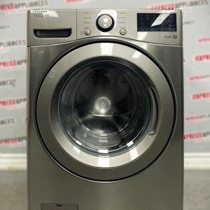 Used LG 27” Front Load Washing Machine WM3400CV SKU: EAC23004 For Sale