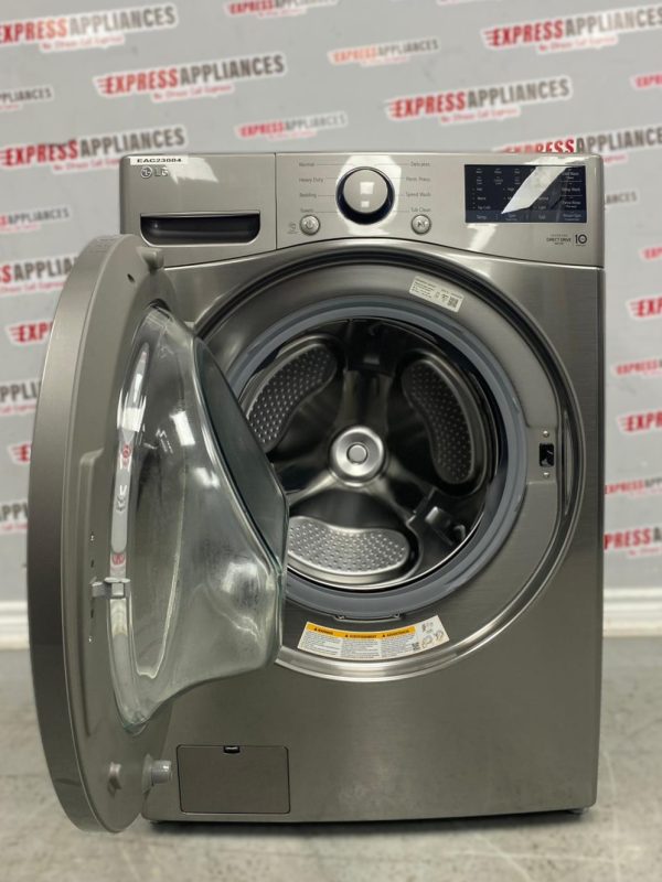 Used LG 27” Front Load Washing Machine WM3400CV SKU: EAC23004 For Sale