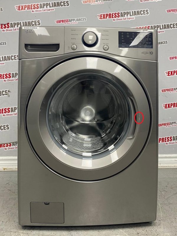 Used LG 27” Front Load Washing Machine WM3400CV SKU: EAC23004 For Sale