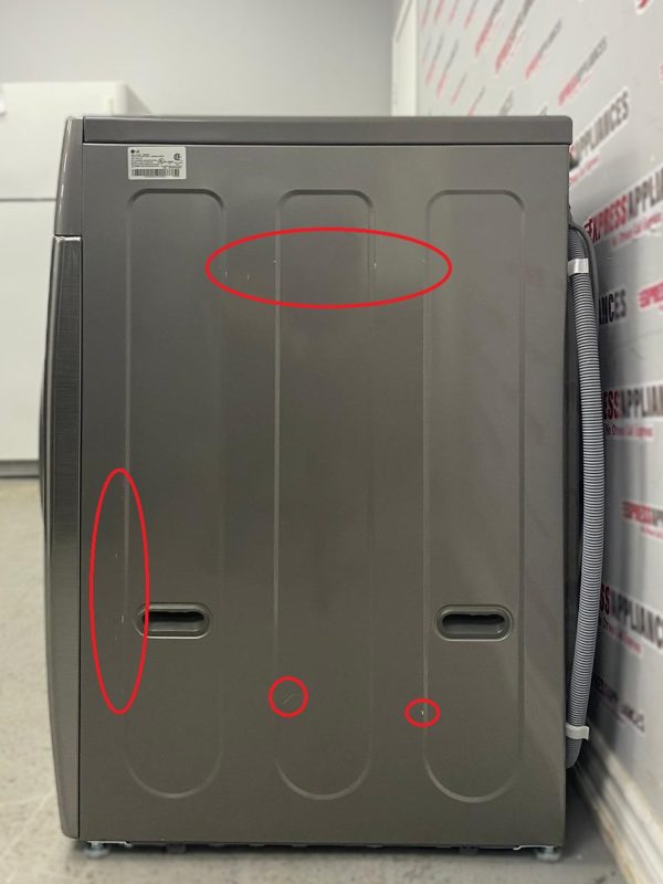 Used LG 27” Front Load Washing Machine WM3400CV SKU: EAC23004 For Sale