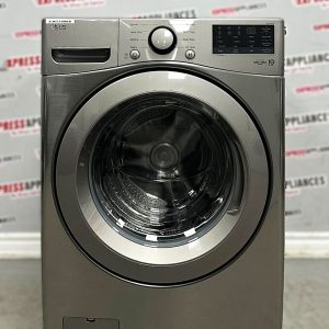 Open Box LG 27” Front Load Washing Machine WM3400CV SKU: EAC23565 For Sale