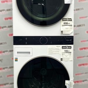 Open Box LG 27” Laundry Center Washer and Dryer WKE100HWA SKU: EA23010 For Sale