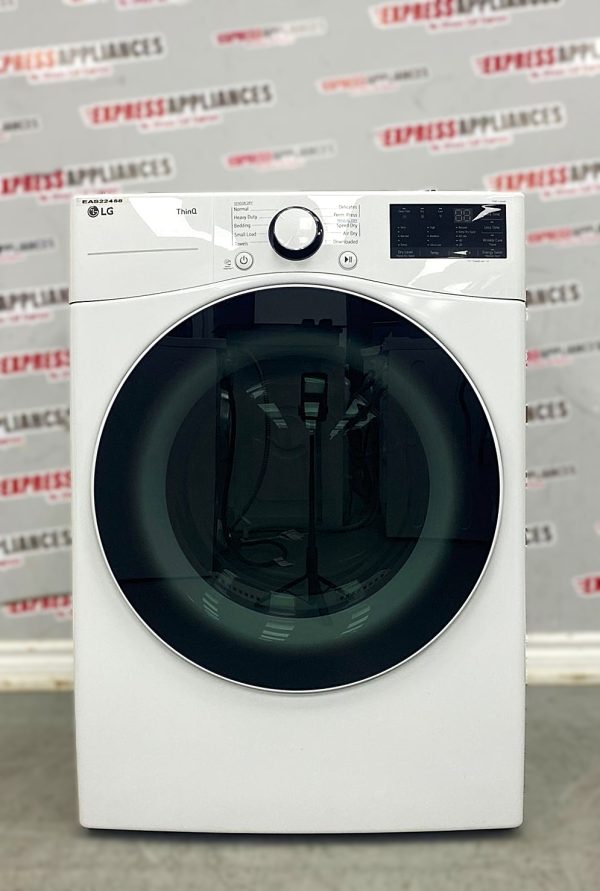 Open Box LG 27” Stackable Electric Dryer DLE3600W For Sale