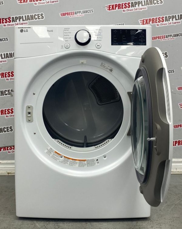 Open Box LG 27” Stackable Electric Dryer DLE3600W For Sale