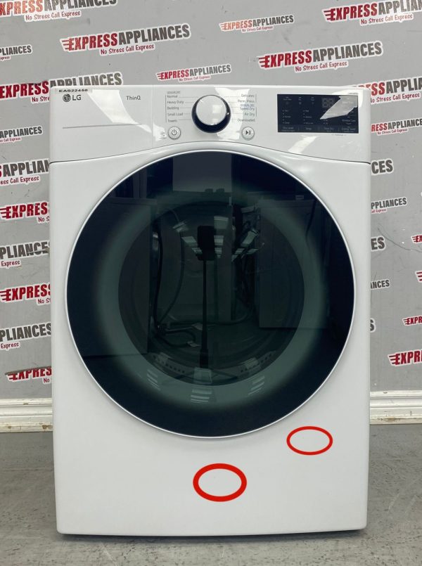 Open Box LG 27” Stackable Electric Dryer DLE3600W For Sale