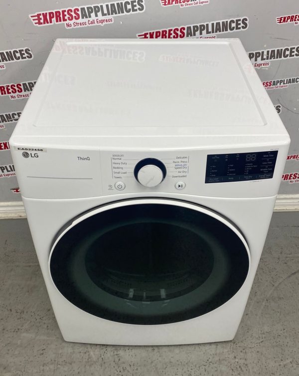 Open Box LG 27” Stackable Electric Dryer DLE3600W For Sale