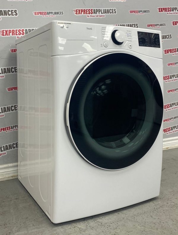 Open Box LG 27” Stackable Electric Dryer DLE3600W For Sale