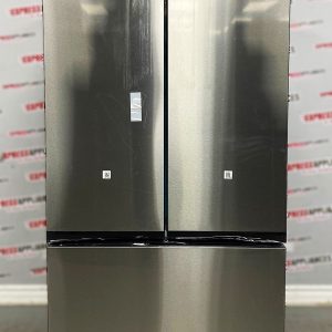 Open Box Samsung 36” French Door Refrigerator RF30BB6200QLAA For Sale