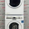 Used Blomberg 24” Front Load Washer and Electric Dryer Stackable Set WM77120NBL01 DV17542 For Sale (1)