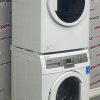 Used Blomberg 24” Front Load Washer and Electric Dryer Stackable Set WM77120NBL01 DV17542 For Sale (15)