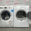 Used Blomberg 24” Front Load Washer and Electric Dryer Stackable Set WM77120NBL01 DV17542 For Sale (3)