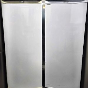 Used Danby 24” Freezerless Refrigerator and Up Right Freezer Set DAR1102W DUF809WE For Sale