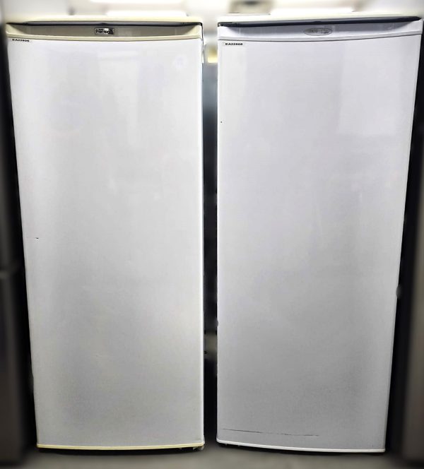 Used Danby 24” Freezerless Refrigerator and Up Right Freezer Set DAR1102W DUF809WE For Sale