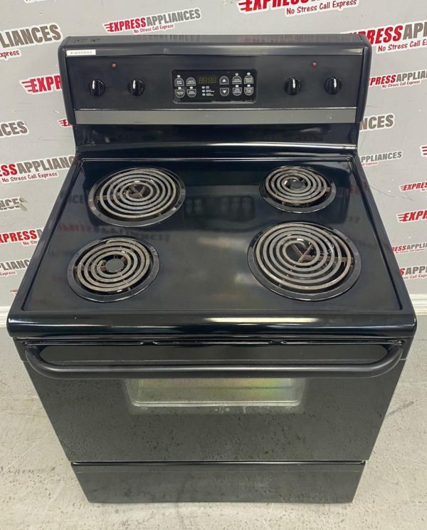 Used Frigidaire 30” Freestanding Coil Stove CFEF357AB5 For Sale