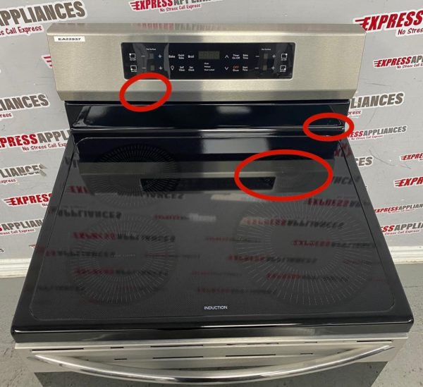 Used Frigidaire 30” Freestanding Induction Stove CGIF3036TFB For Sale