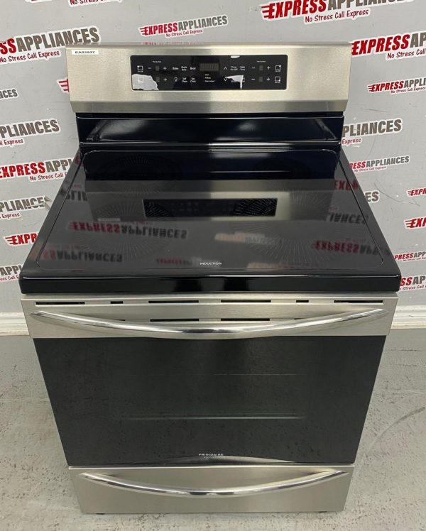 Used Frigidaire 30” Freestanding Induction Stove CGIF3036TFB For Sale