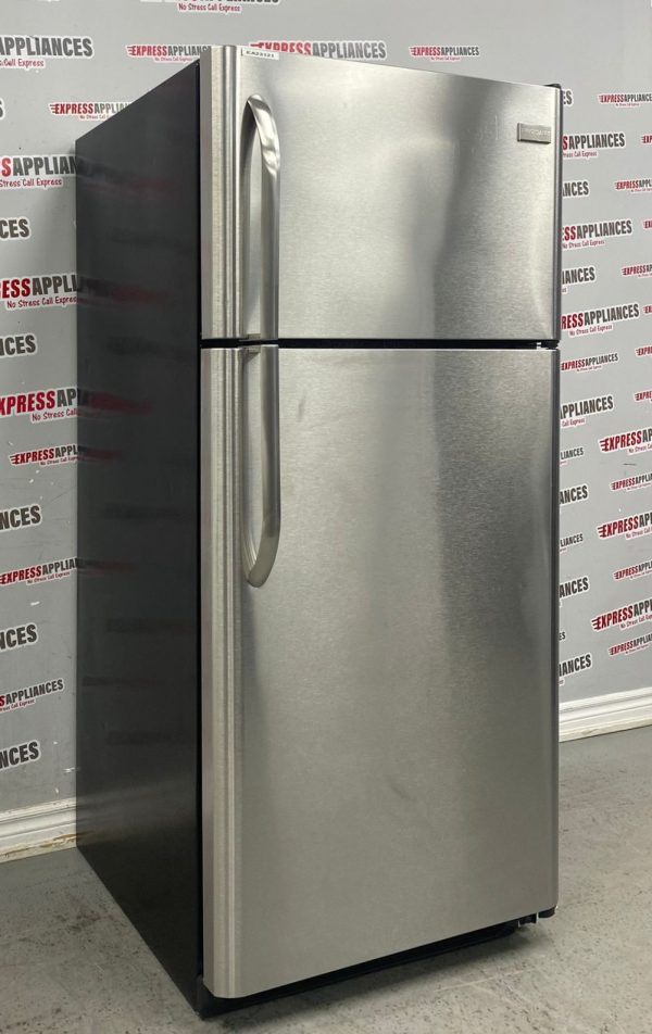 Used Frigidaire 30” Top Freezer Refrigerator CFTR1826LS4 For Sale