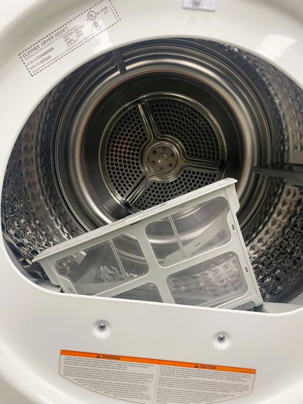 Used GE 24” Electric Stackable Dryer PCVH480EK0WW  For Sale