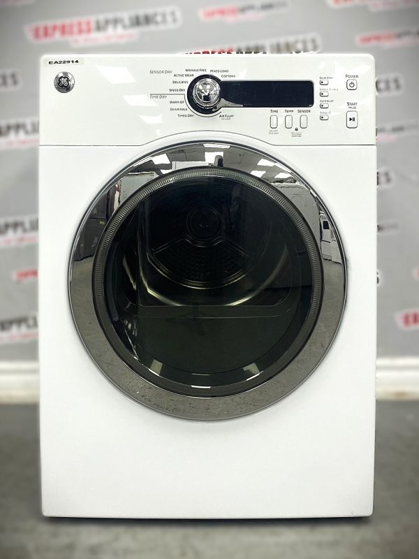 Used GE 24” Electric Stackable Dryer PCVH480EK0WW SKU: EA22914 For Sale