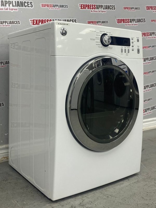 Used GE 24” Electric Stackable Dryer PCVH480EK0WW SKU: EA22914 For Sale