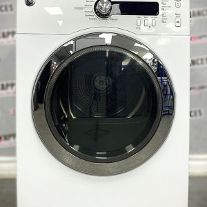 Used GE 24” Electric Stackable Dryer PCVH480EK0WW SKU: EA22939 For Sale