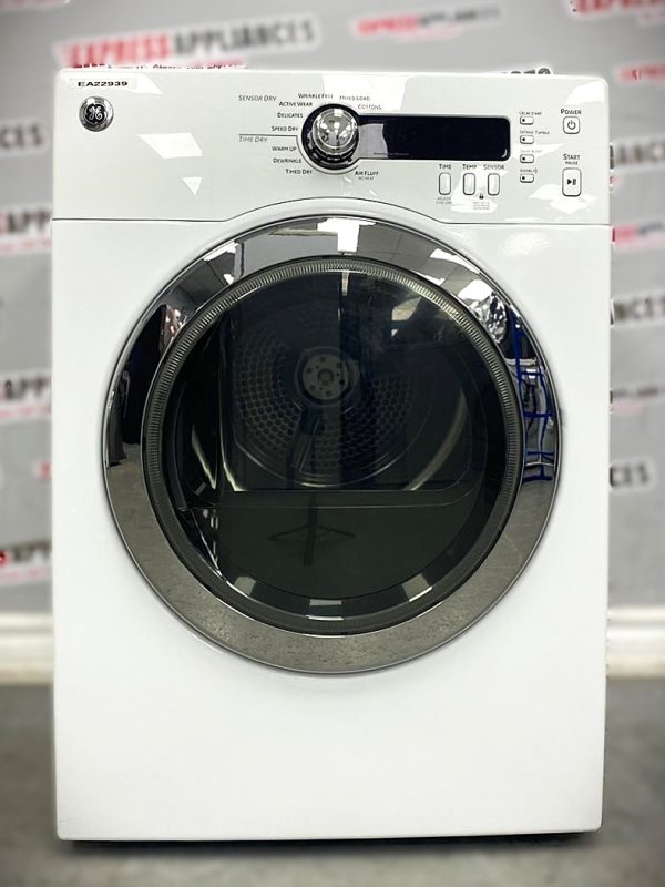 Used GE 24” Electric Stackable Dryer PCVH480EK0WW SKU: EA22939 For Sale