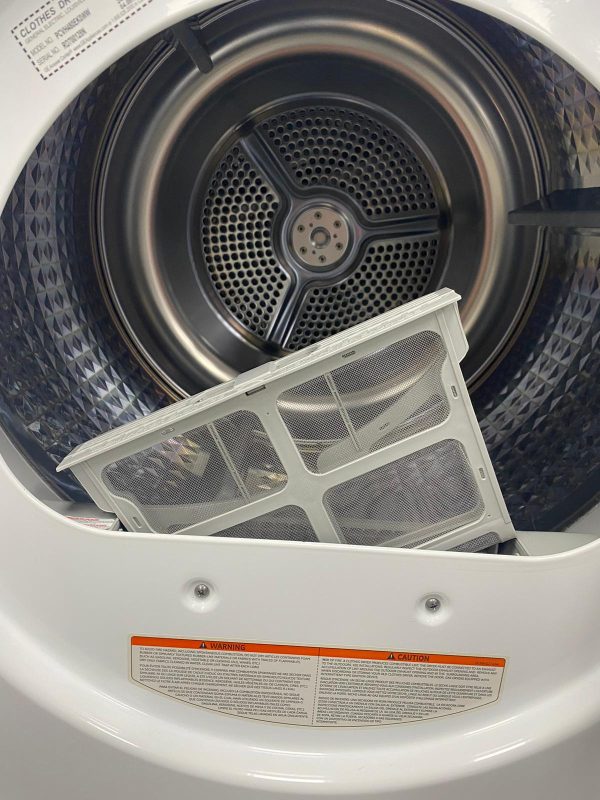 Used GE 24” Electric Stackable Dryer PCVH480EK0WW SKU: EA22939 For Sale