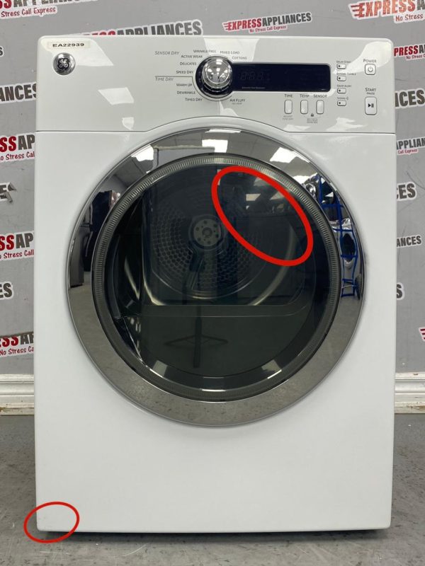 Used GE 24” Electric Stackable Dryer PCVH480EK0WW SKU: EA22939 For Sale