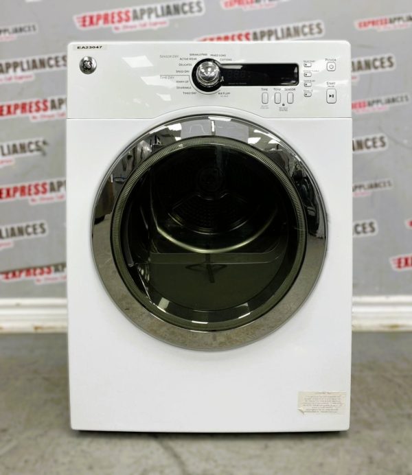 Used GE 24” Electric Stackable Dryer PCVH480EK0WW SKU: EA23047 For Sale