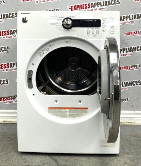 Used GE 24” Electric Stackable Dryer PCVH480EK0WW SKU: EA23047 For Sale