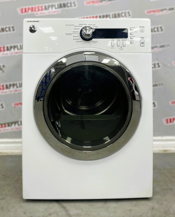 Used GE 24” Electric Stackable Dryer PCVH480EK0WW SKU: EA23048 For Sale