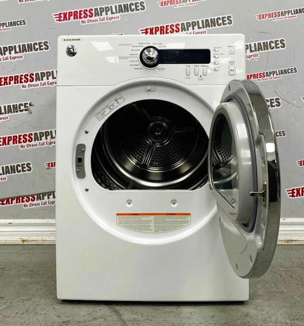 Used GE 24” Electric Stackable Dryer PCVH480EK0WW SKU: EA23048 For Sale