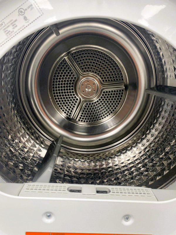 Used GE 24” Electric Stackable Dryer PCVH480EK0WW SKU: EA23048 For Sale