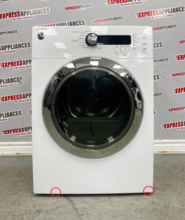 Used GE 24” Electric Stackable Dryer PCVH480EK0WW SKU: EA23048 For Sale