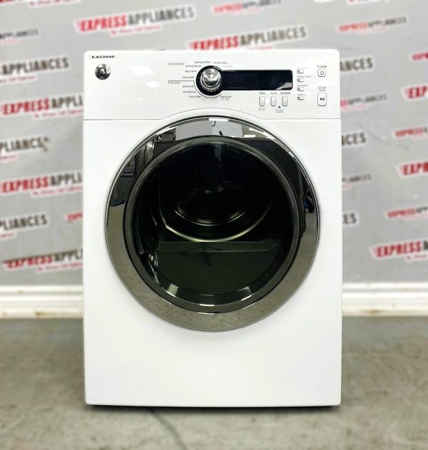 Used GE 24” Electric Stackable Dryer PCVH480EK0WW SKU: EA23050 For Sale