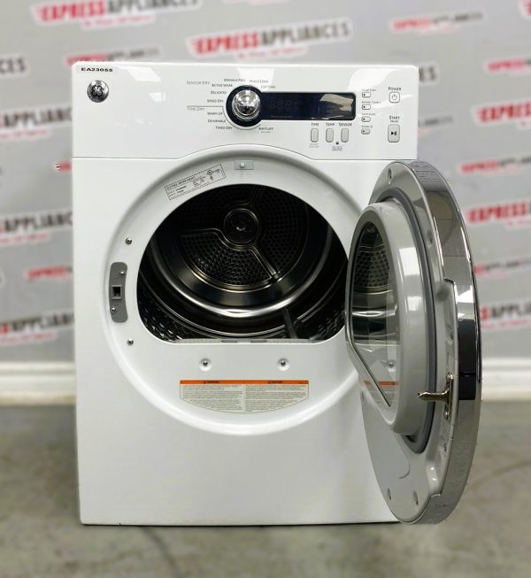 Used GE 24” Electric Stackable Dryer PCVH480EK0WW SKU: EA23055 For Sale