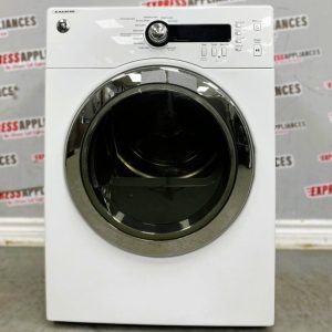 Used GE 24” Electric Stackable Dryer PCVH480EK0WW SKU: EA23056 For Sale