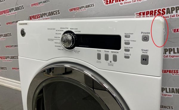 Used GE 24” Electric Stackable Dryer PCVH480EK0WW SKU: EA23056 For Sale